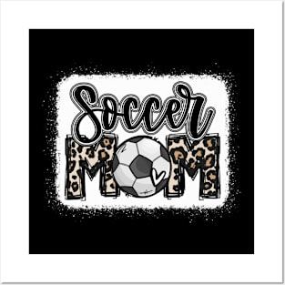 Soccer Mom Leopard Basketball Mom Posters and Art